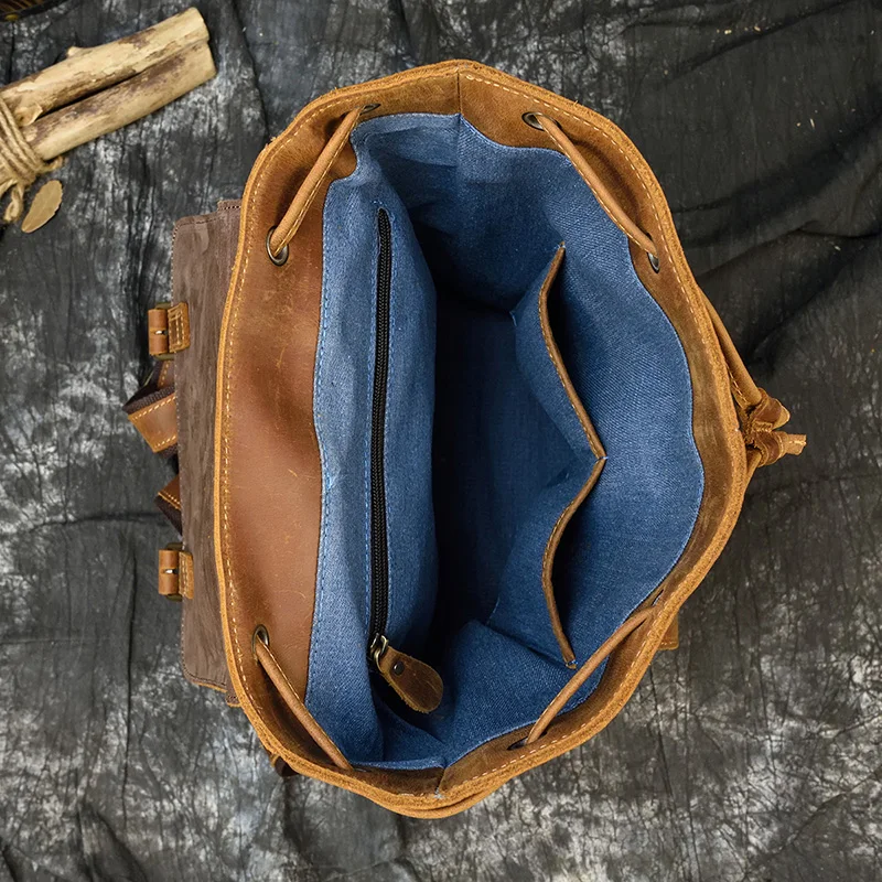Midland Leather Backpack - Unisex