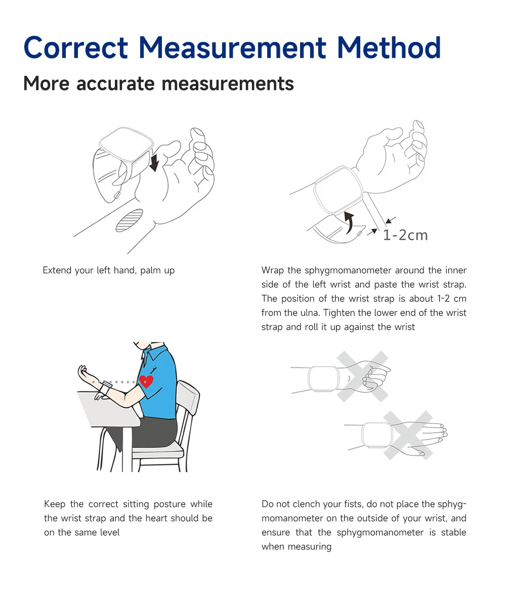 Wrist Blood Pressure Monitor