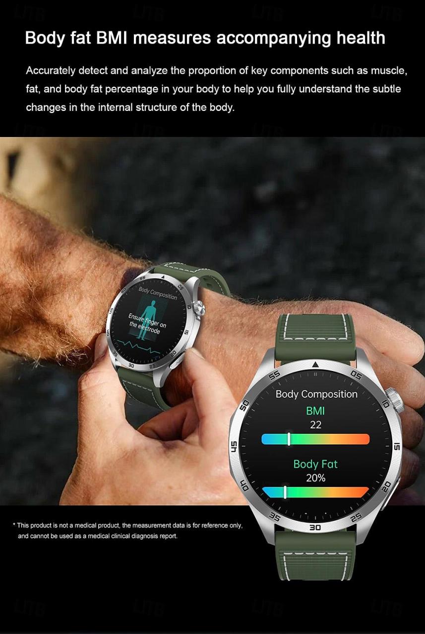 2024 New Blood Glucose Smart Watch Ecg Monitoring Blood Pressure Body Temperature Smartwatch