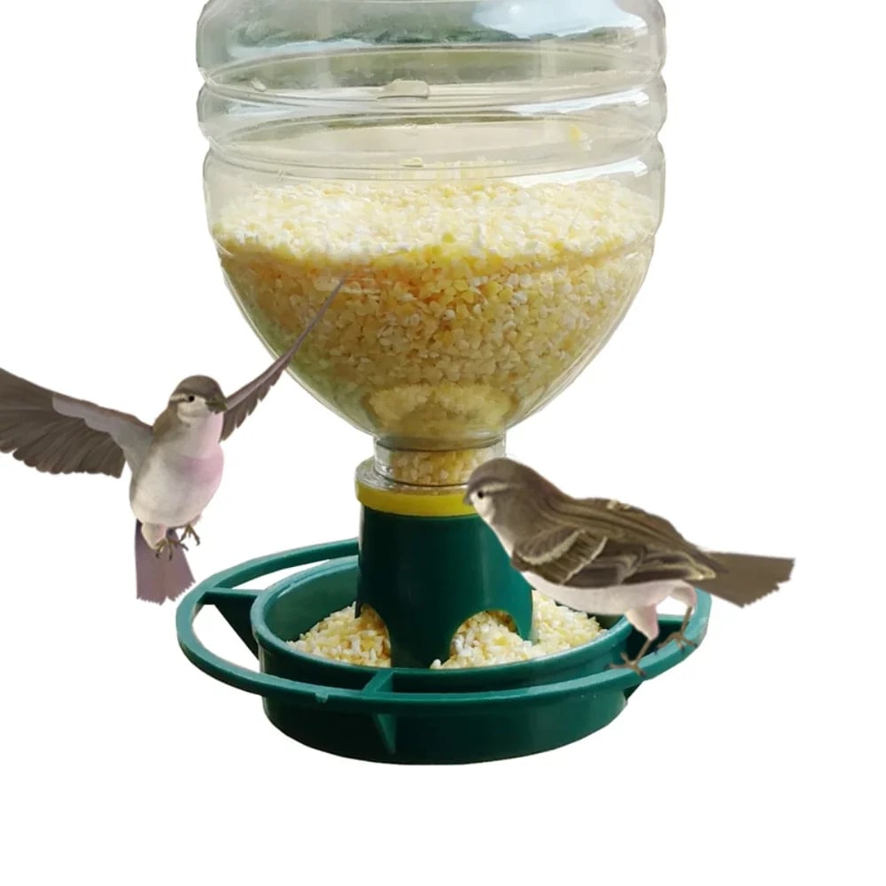 Automatic Hanging Bird Feeder For Garden