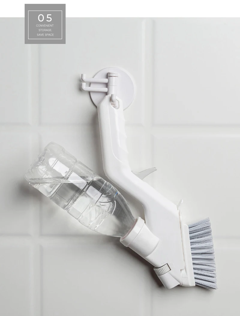4-in-1 Bathroom Floor And Wall Cleaner Tool