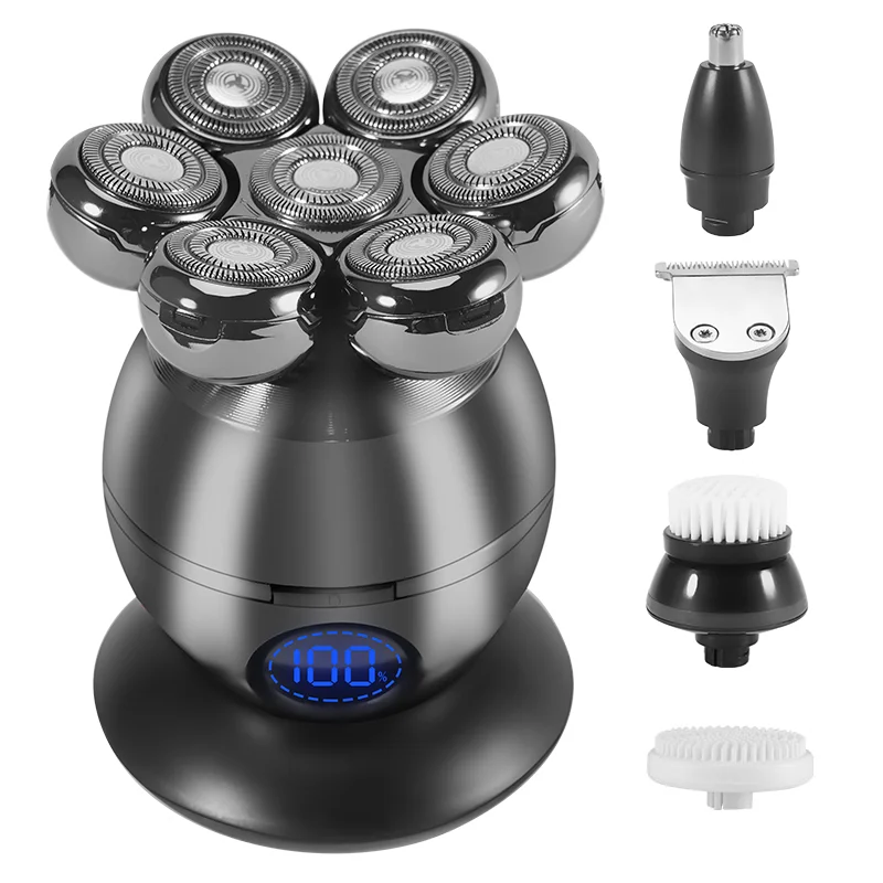 7d Portable Waterproof Electric Shaver