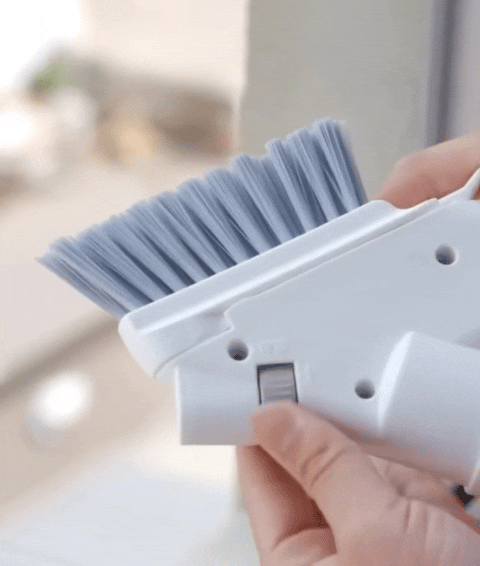 4-in-1 Bathroom Floor And Wall Cleaner Tool