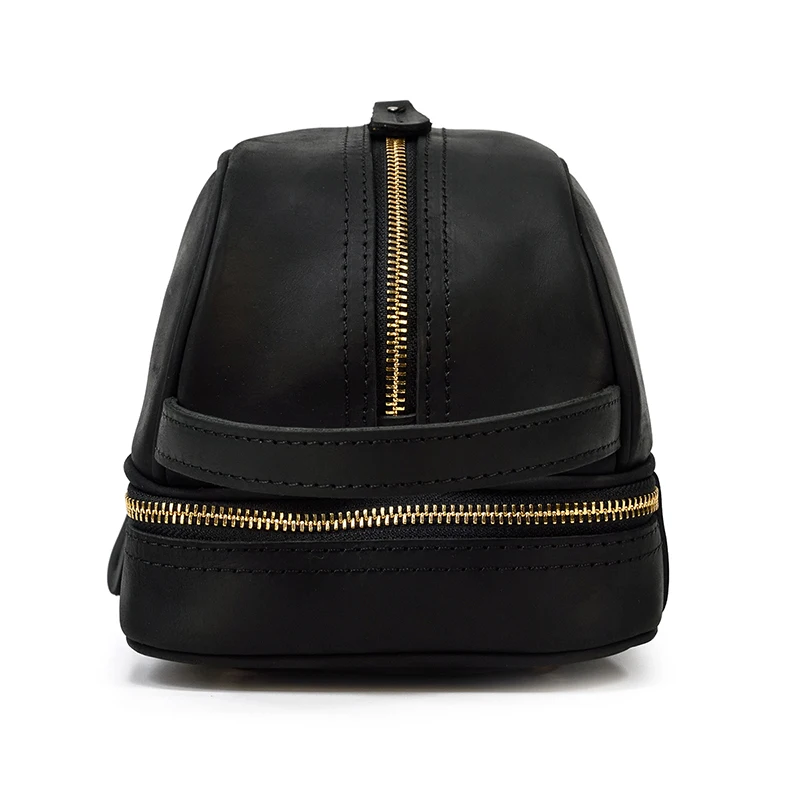 Large Toiletry Bag Made Of Premium Leather