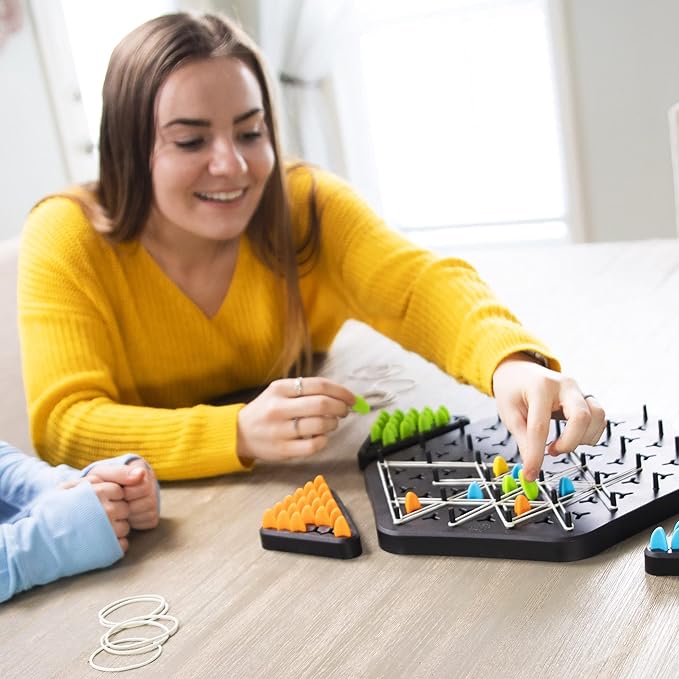 Chain Triangle Chess Game, 2 To 4 Players