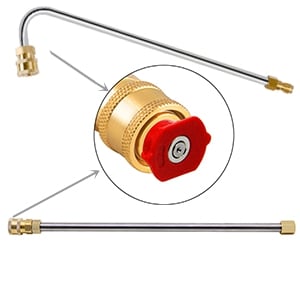 4000 Psi Telescoping High Pressure Washer Wand Set For Gutter & Roof Drainage & Walls Cleaning