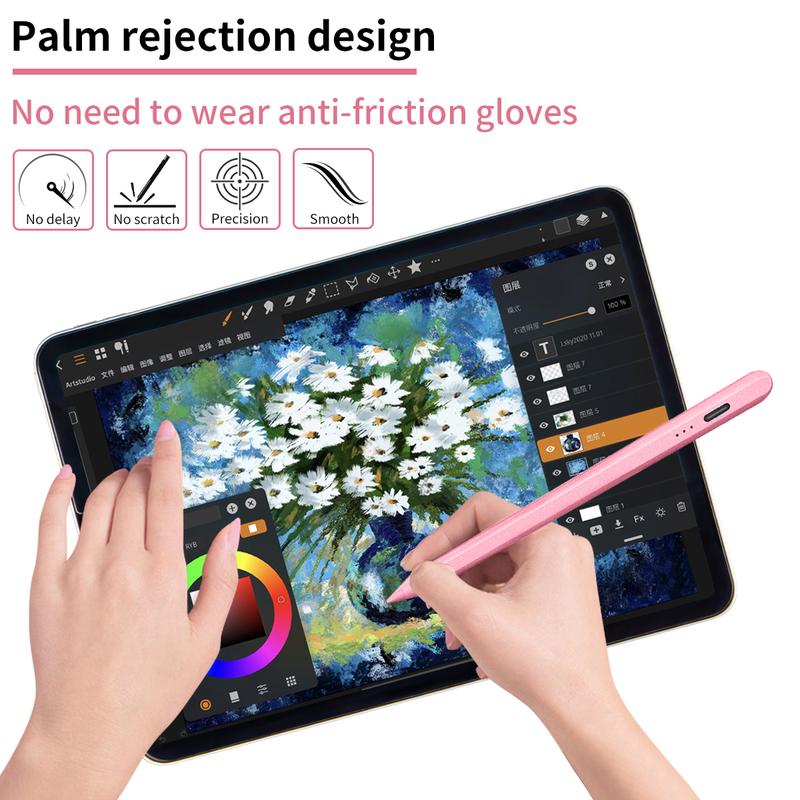 Stylus Pen For Ipad, With Palm Rejection Tilt Sensitivity