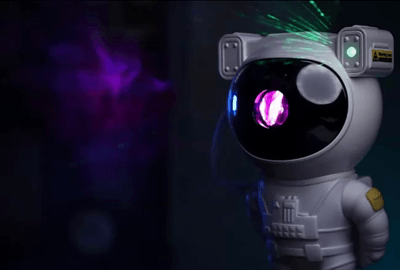 The Galaxy Bot Astronaut Galaxy Projector
