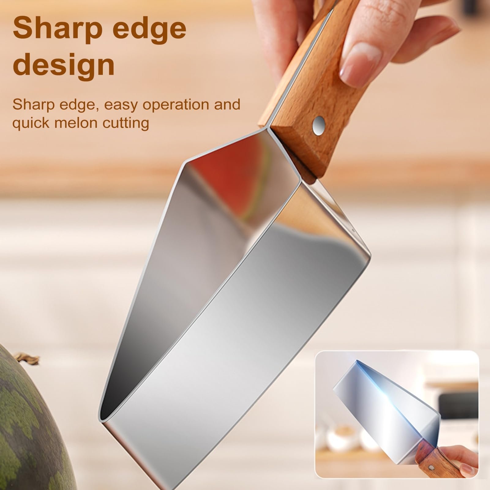 Watermelon Slicer - Safe And Easy Fruit Cutting Tool