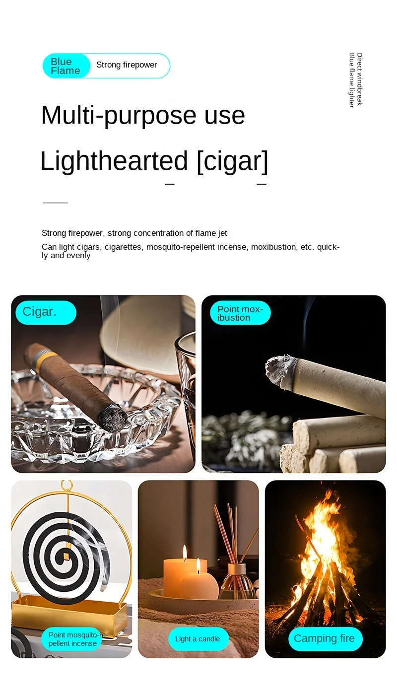Matches Keychain Lighter