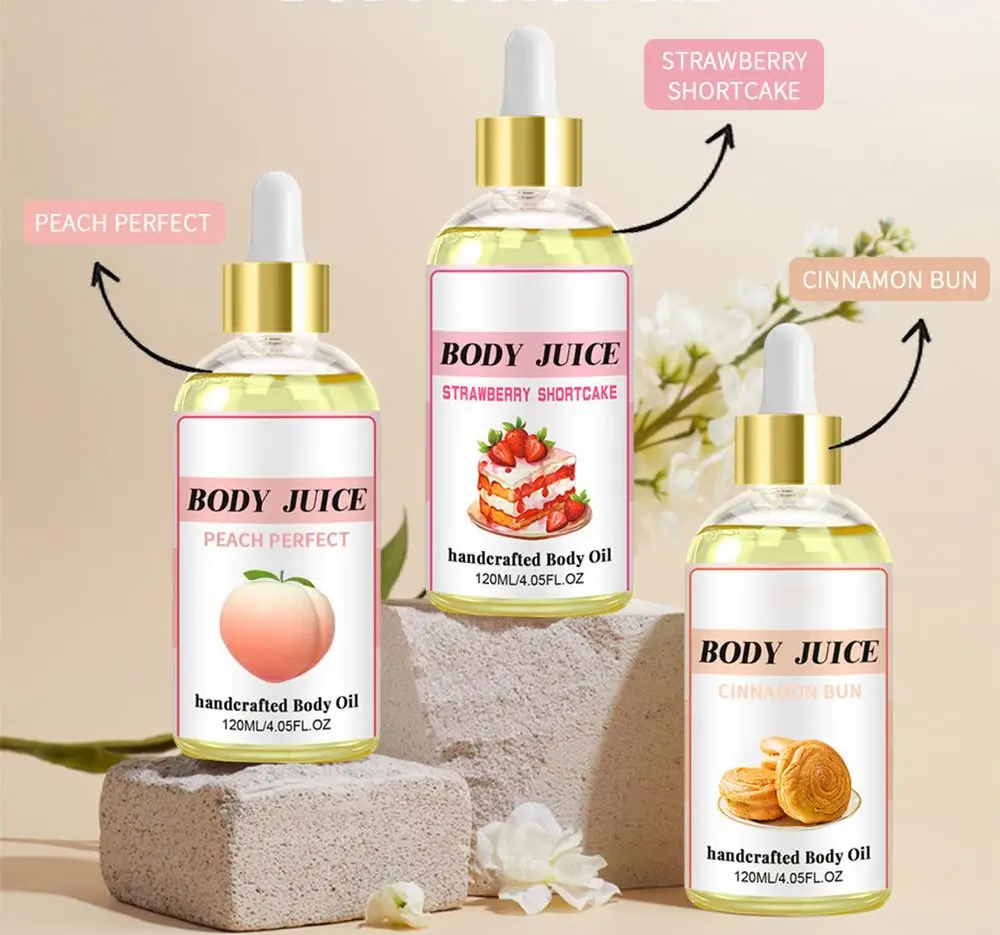 Essencia™ Scented Juicy Body Oil 4oz