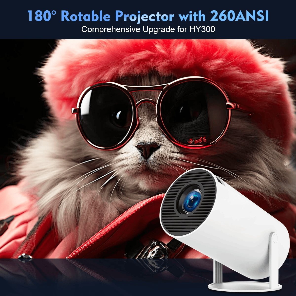 4k Smart Projector