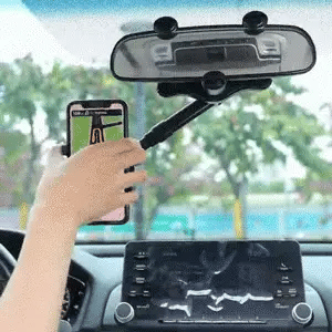 Universal 360° Rotatable Retractable Car Phone Holder