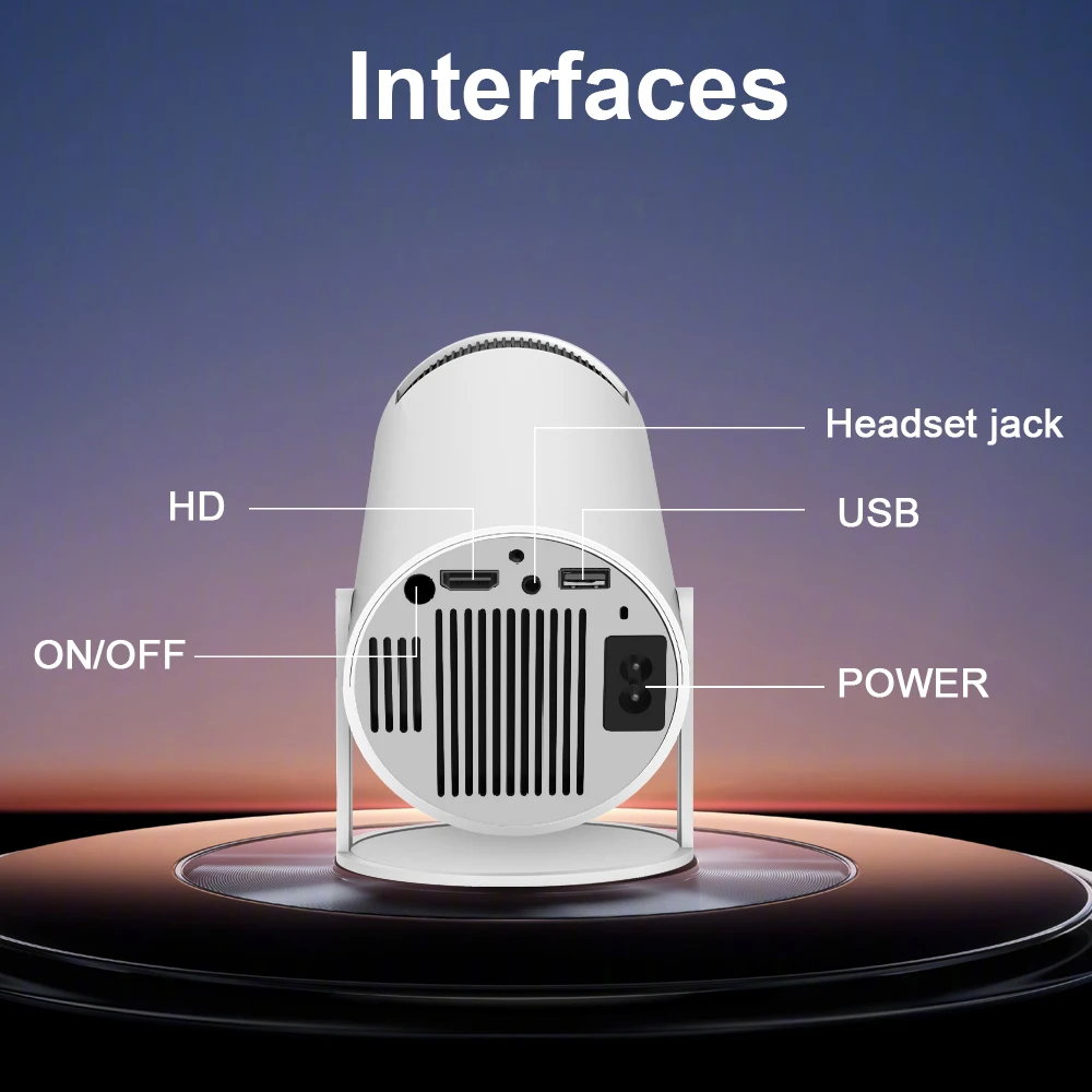 4k Smart Projector