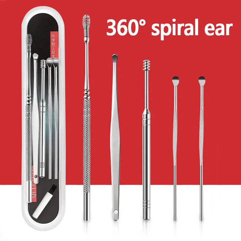 6pcs Ear Wax Remover