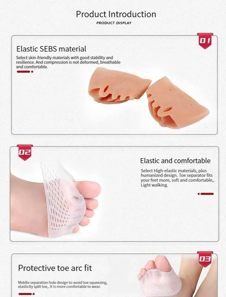 Toe Separator Hallux Valgus Corrector