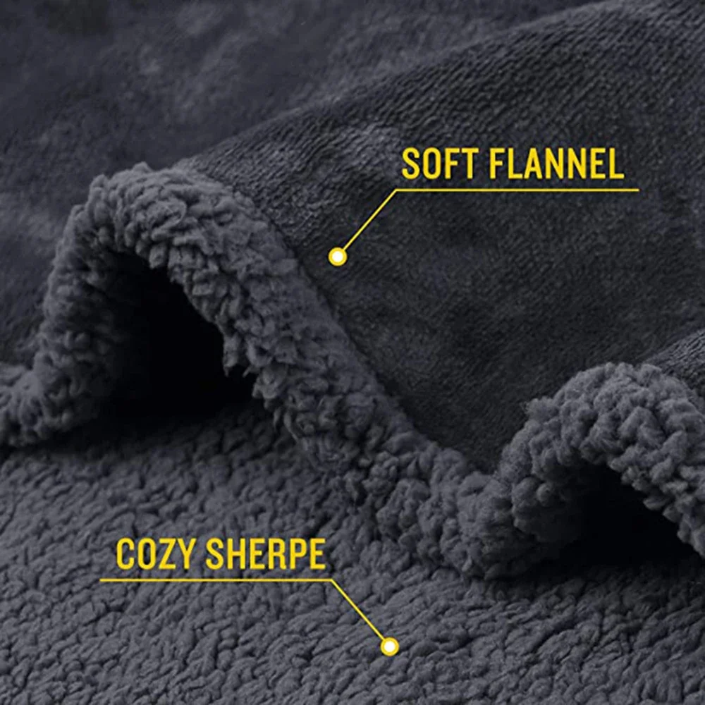 Shaggy Blanket Winter Warm Cosy Romantic Couple Waterproof Blanket