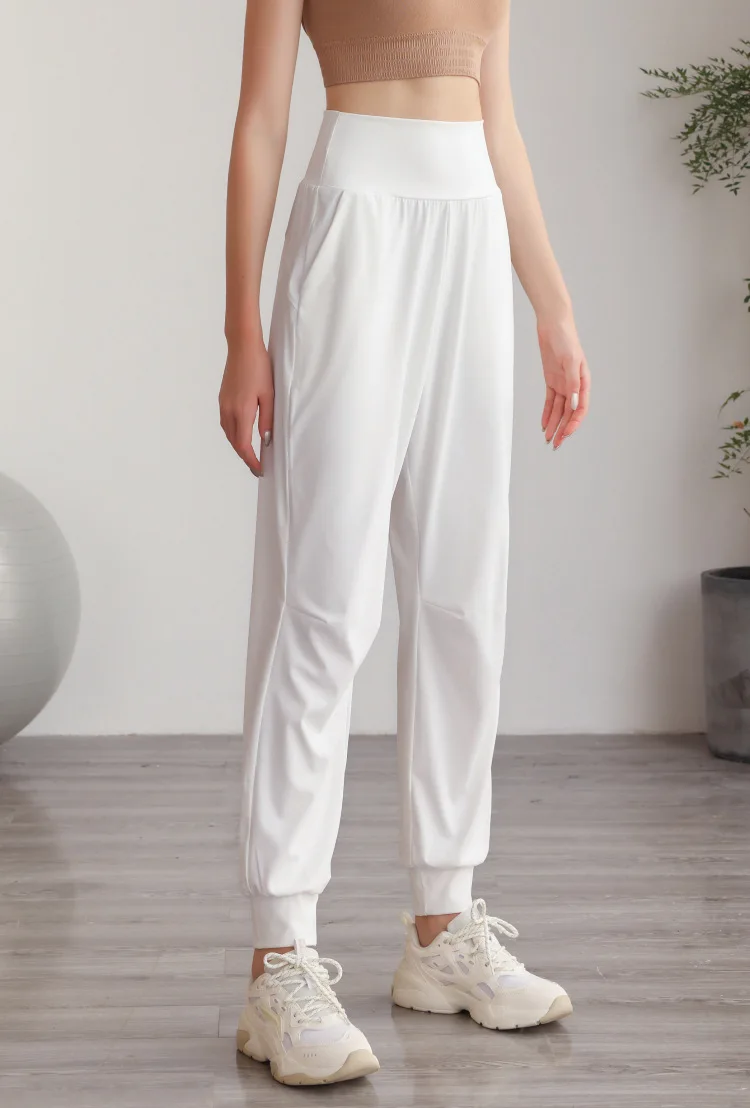 High Waisted Side Pocket Quick Dry Casual Joggers