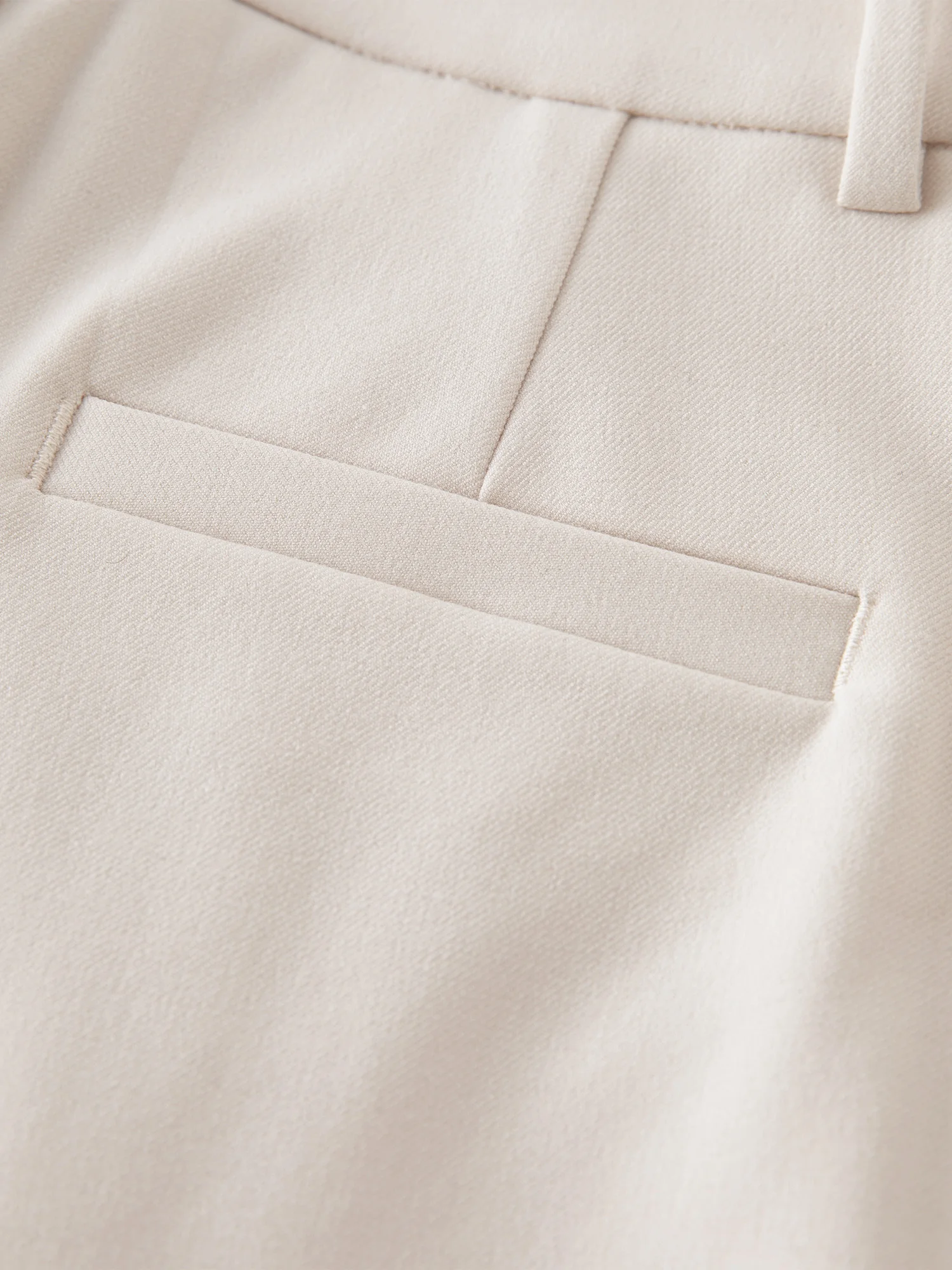 High Waisted Button Zipper Side Pocket Wide Leg Casual Pants