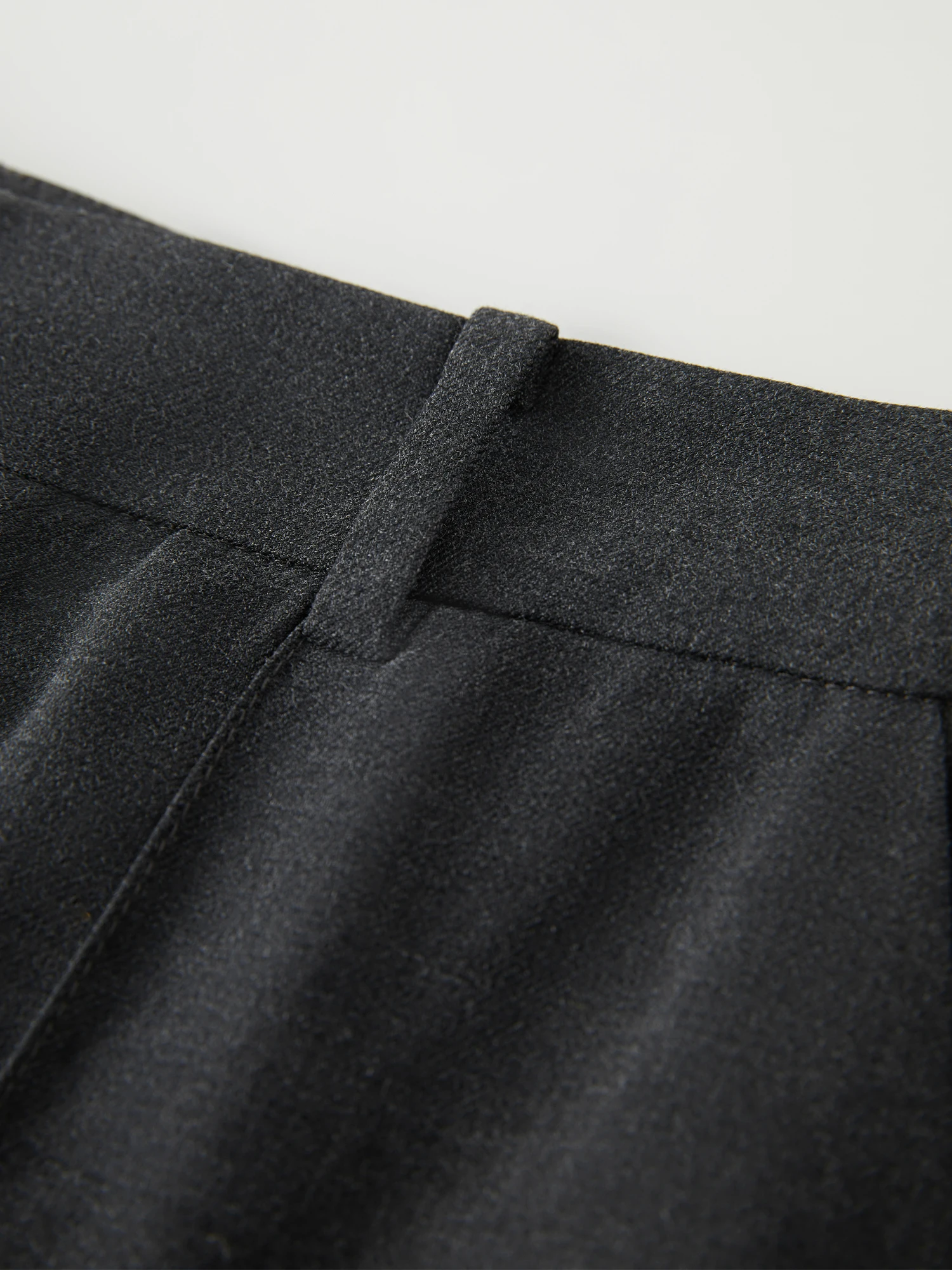 High Waisted Side Pocket Roll-up Legs Work Pants