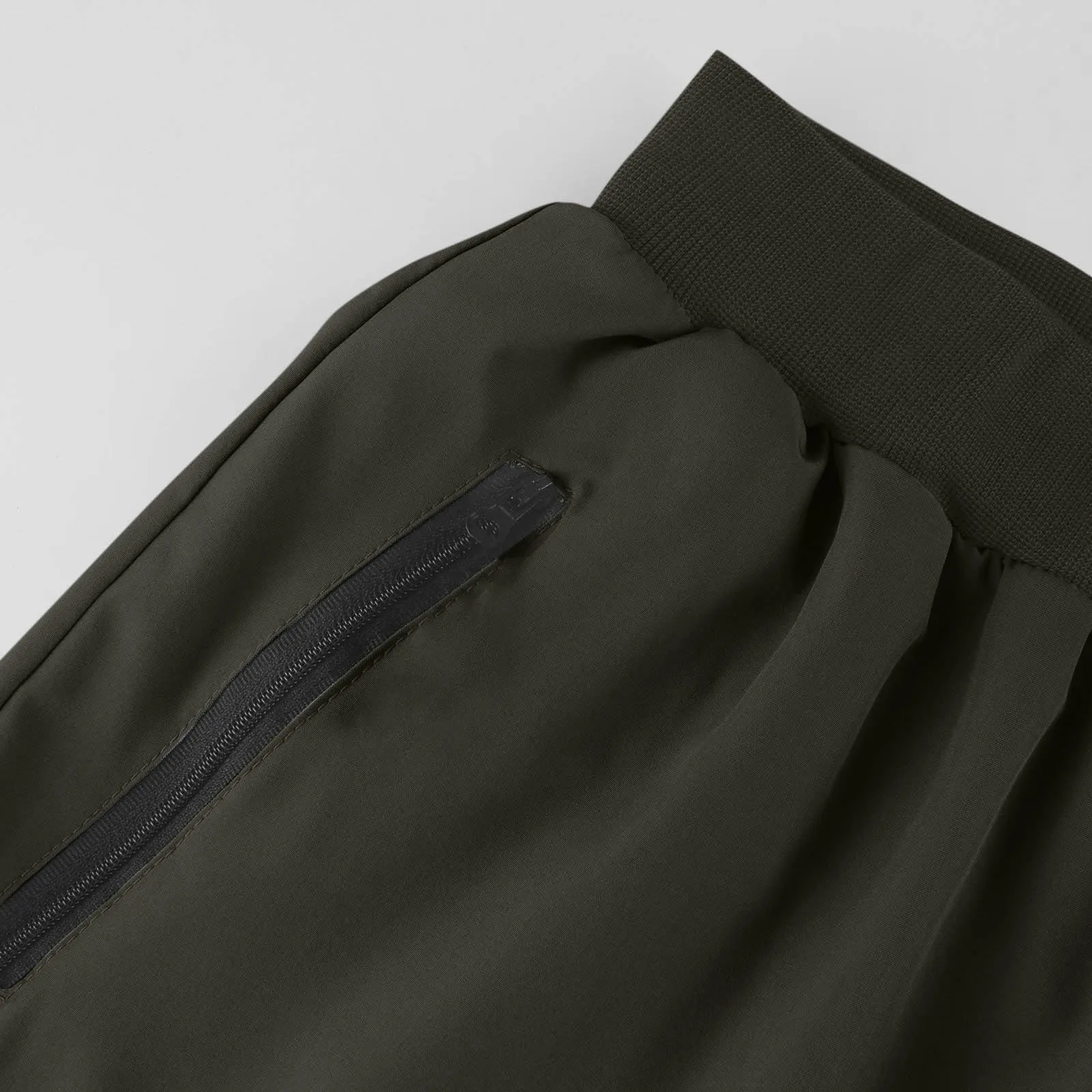 High Waisted Drawstring Side Zip Pocket Cargo Joggers