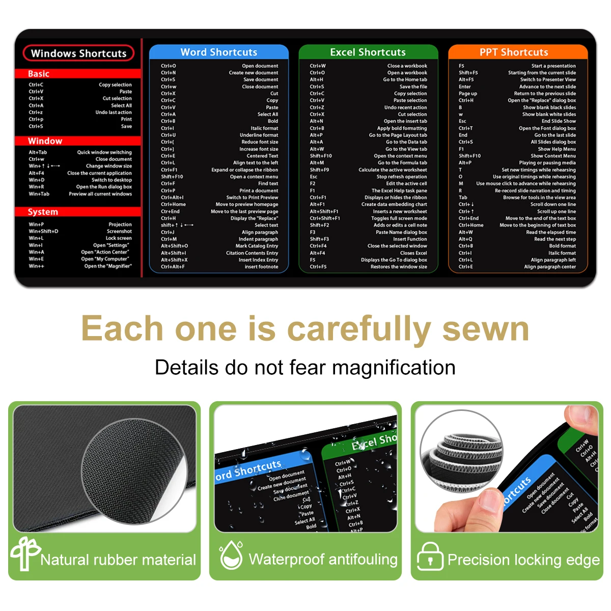 Excelpad Shortcut Mousepad