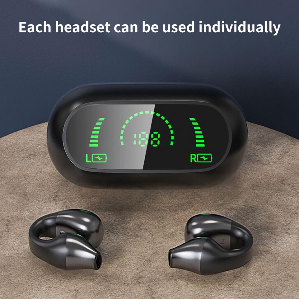 Last Day – 49% Off – Wireless Ear Clip Bone Conduction Headphones