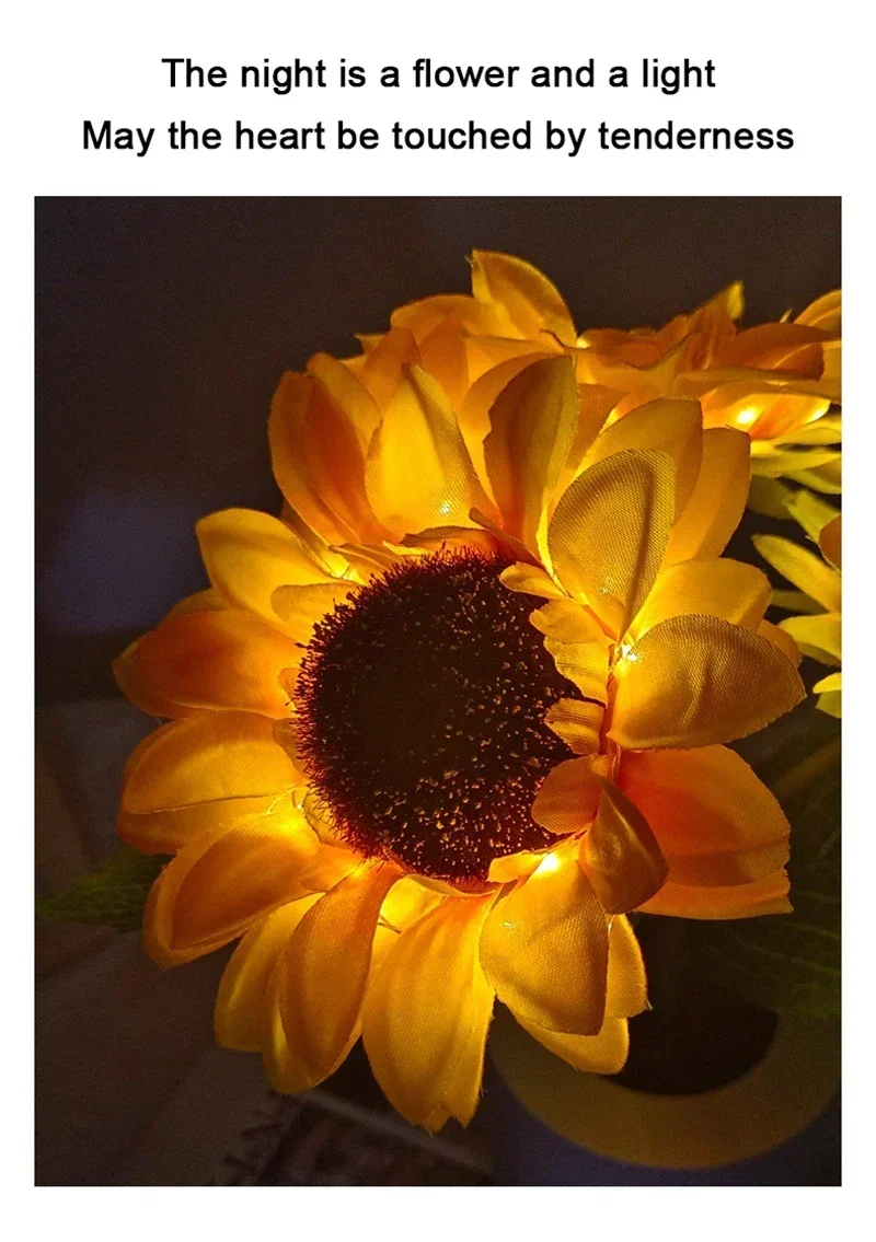 Sunflower Lamp