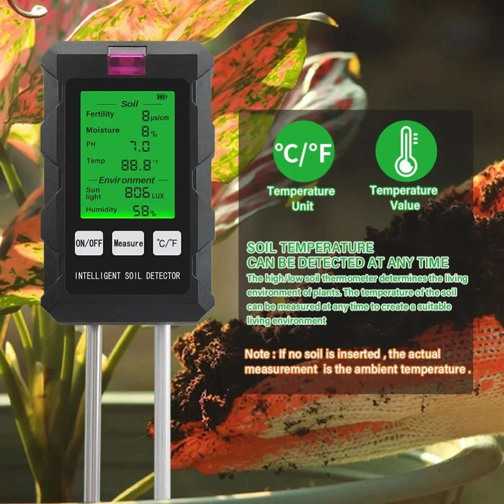 Probeync Soil Ph Meter - The Ultimate Tool For Plant Enthusiasts And Farmers
