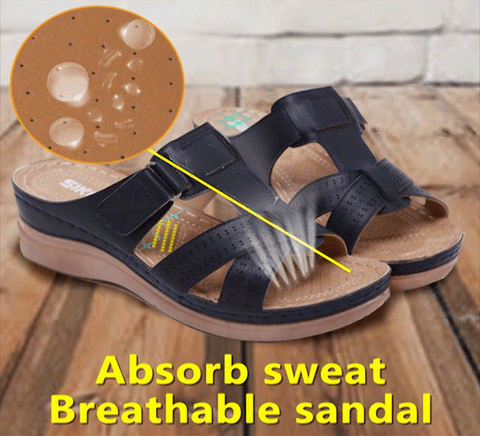 Owlkay Premium Comfy Vintage Open Toe Sandal