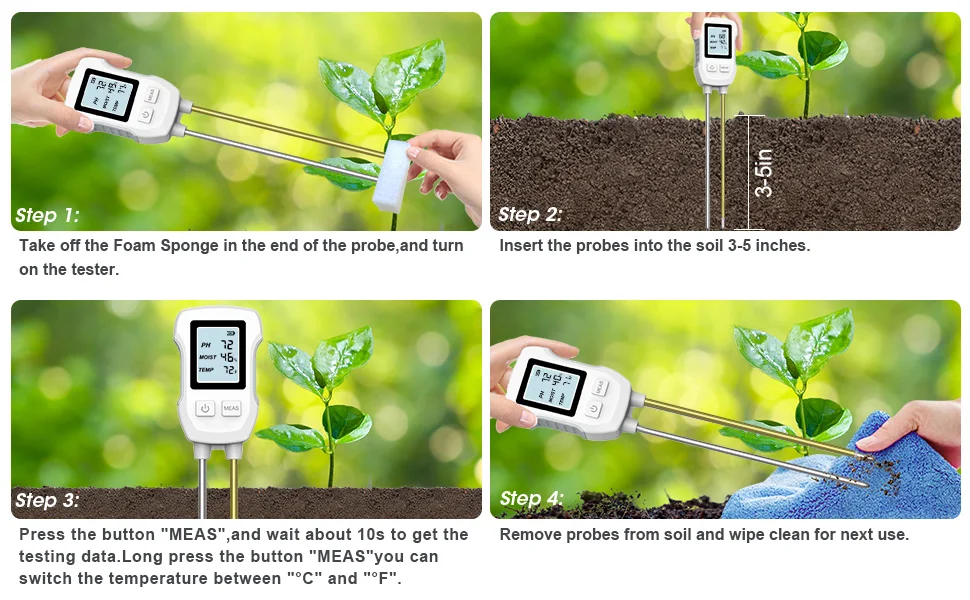 Precision Gardening Made Easy: Arretpal Soil Moisture Meter