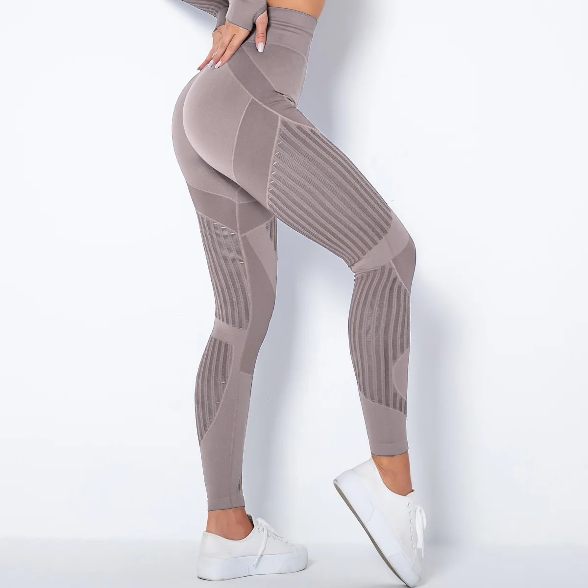 Mesh Seamless Leggings