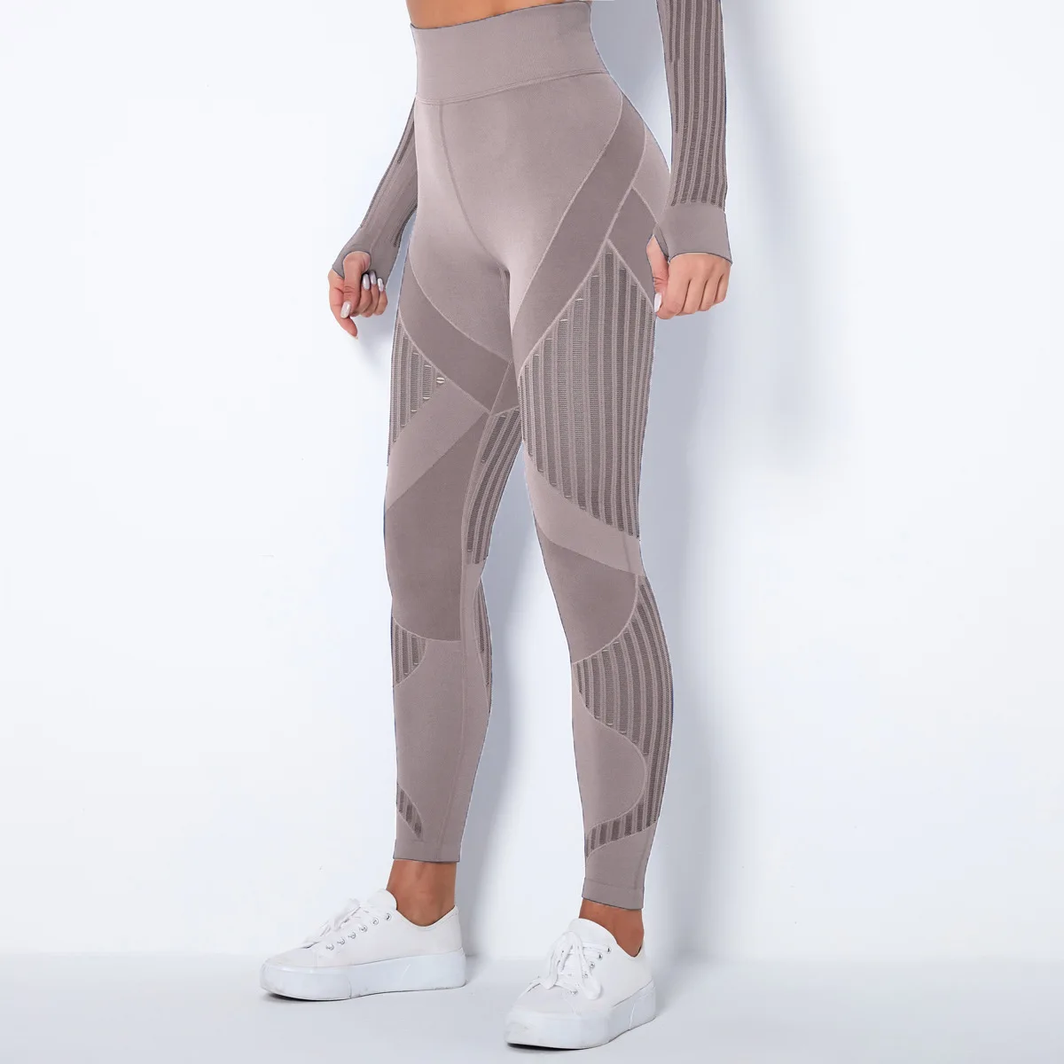 Mesh Seamless Leggings