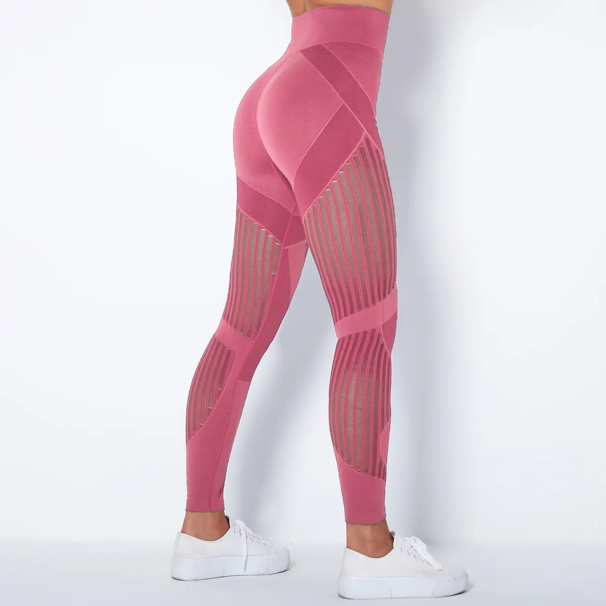 Mesh Seamless Leggings