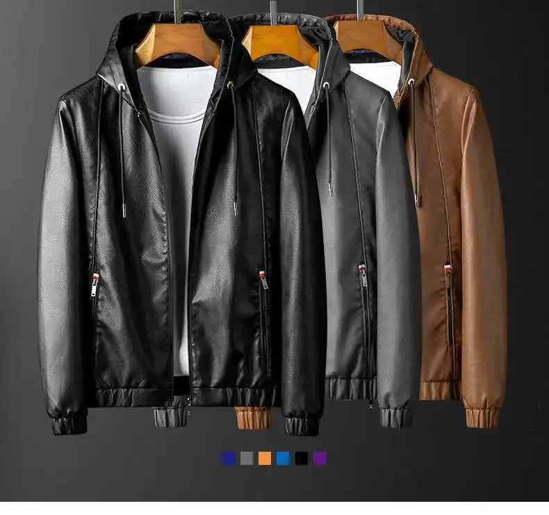 Aspen™ Hooded Leather Jacket