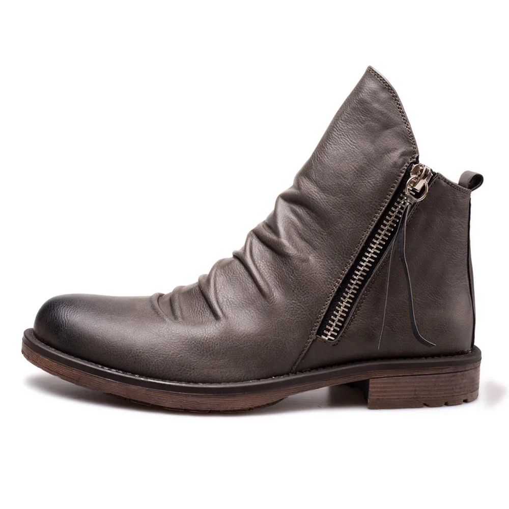 Bernardo™ Cavallino Leather Chelsea Boots