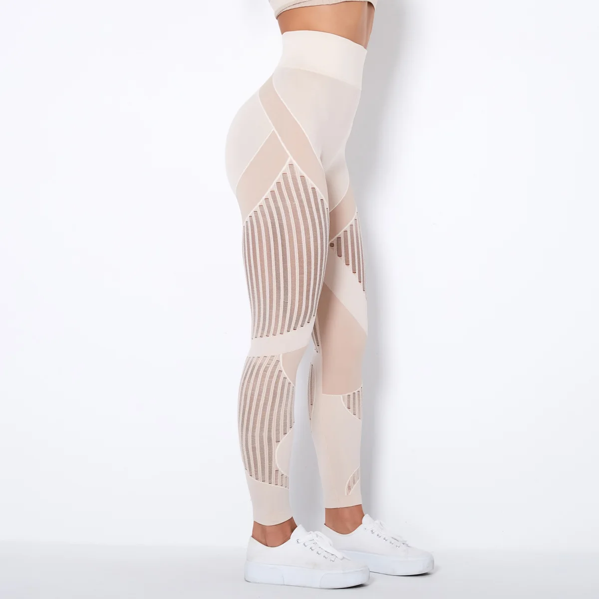Mesh Seamless Leggings