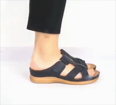 Owlkay Premium Comfy Vintage Open Toe Sandal