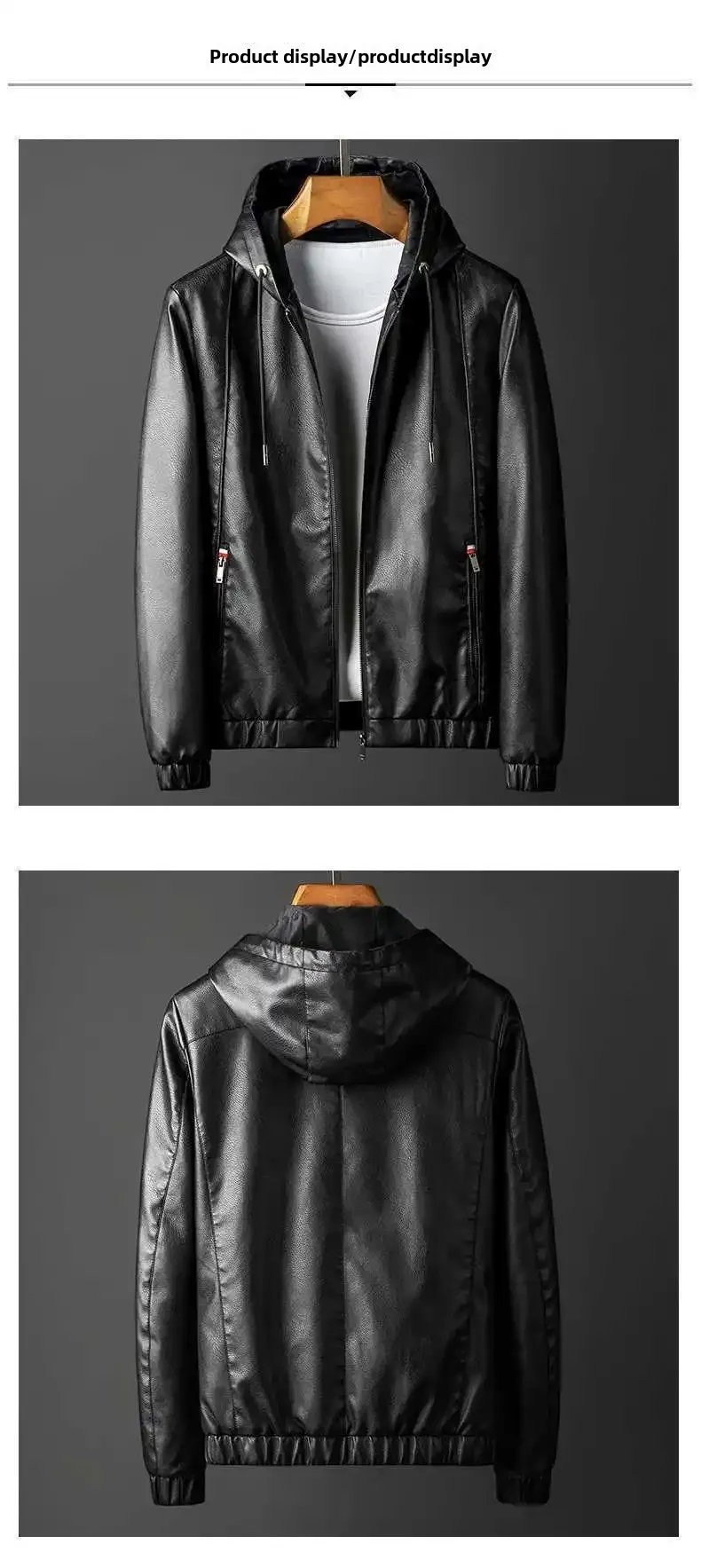Aspen™ Hooded Leather Jacket