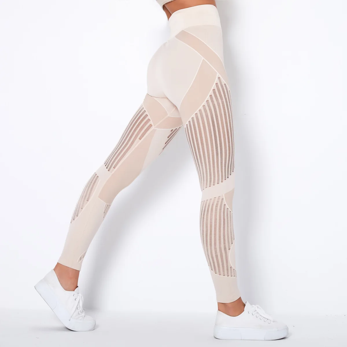 Mesh Seamless Leggings
