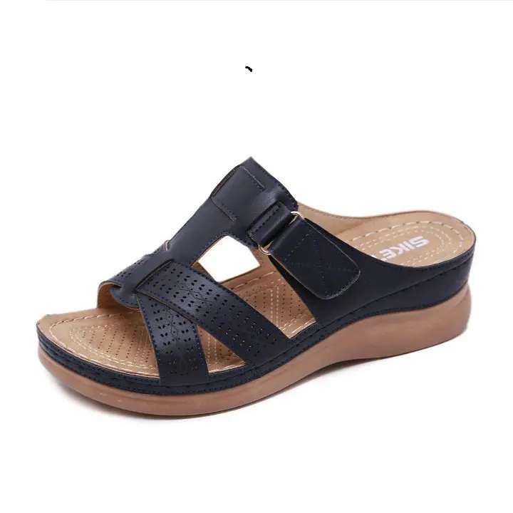 Owlkay Premium Comfy Vintage Open Toe Sandal