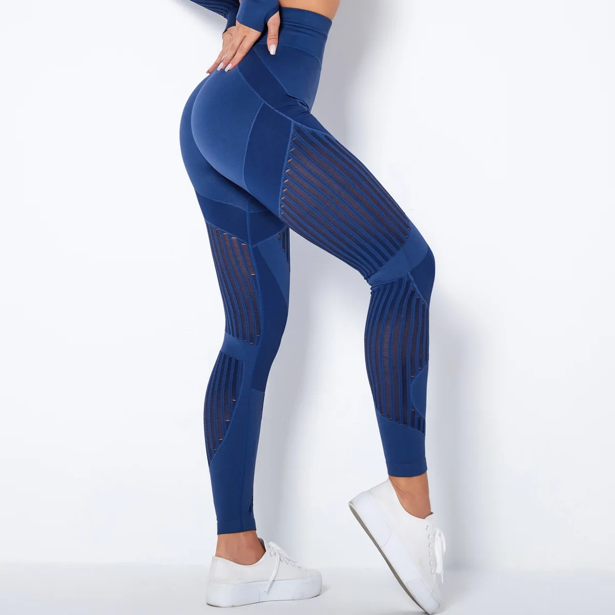 Mesh Seamless Leggings