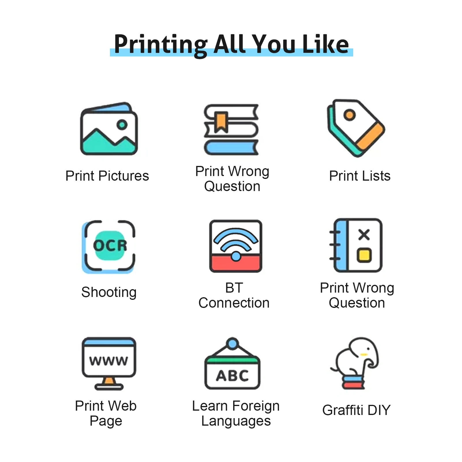 Mini Portable Printer