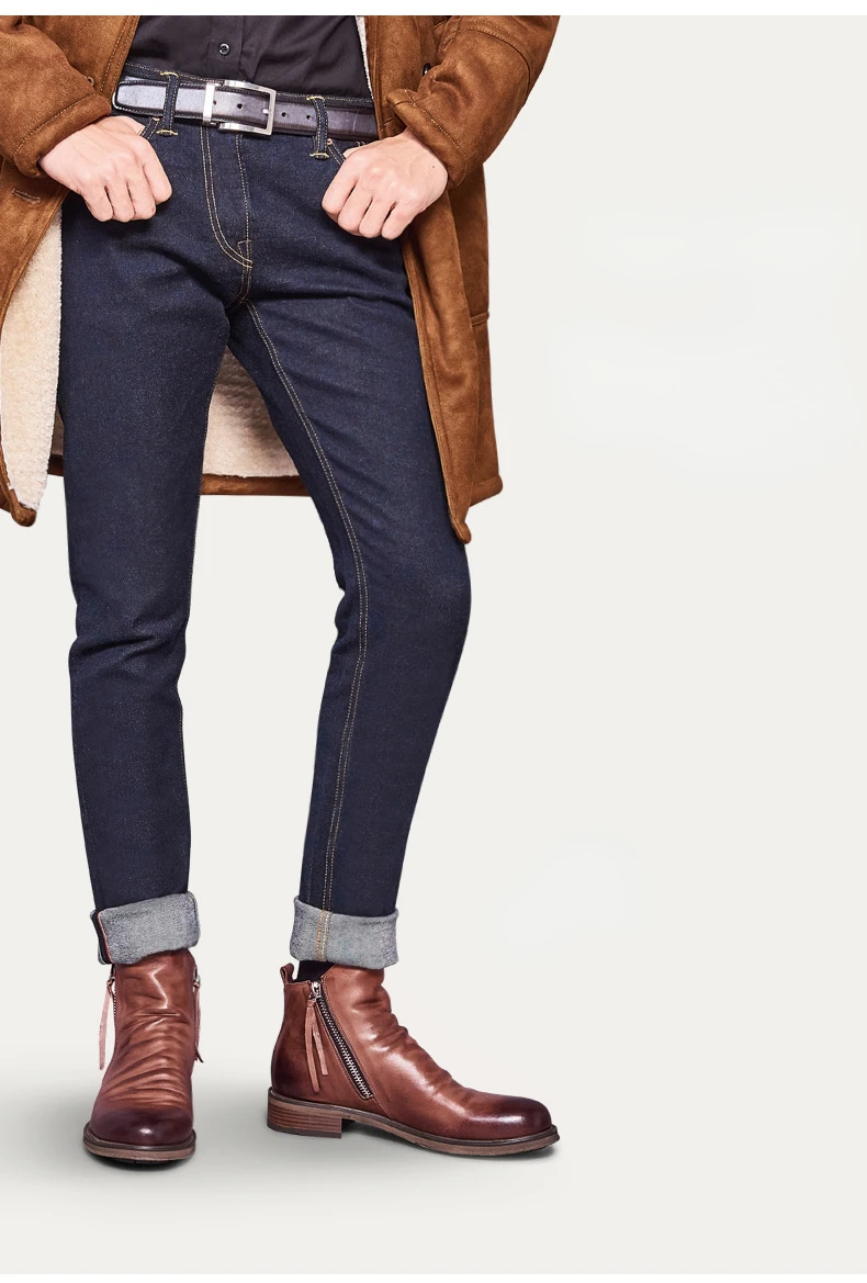 Bernardo™ Cavallino Leather Chelsea Boots