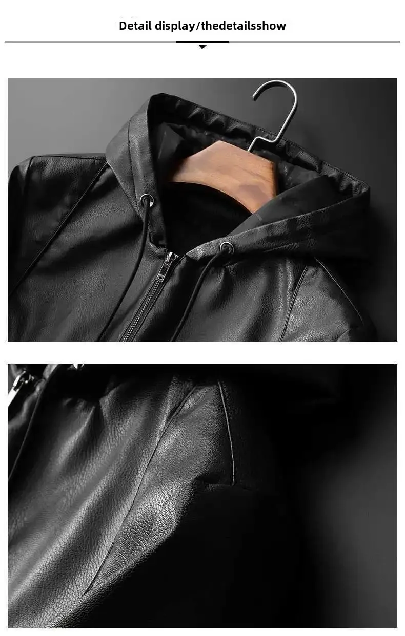 Aspen™ Hooded Leather Jacket
