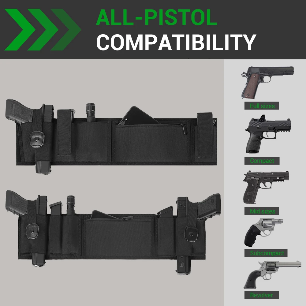 Belly Band Holster For Concealed Carry