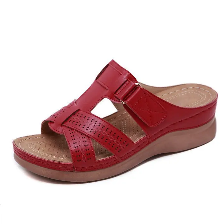 Owlkay Premium Comfy Vintage Open Toe Sandal