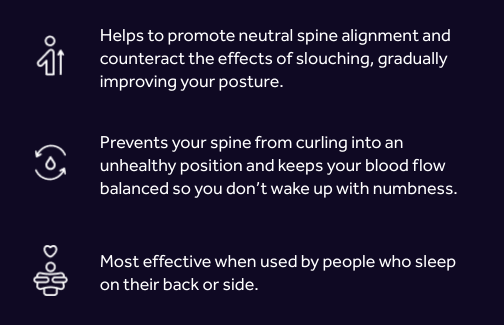 No.1 Pillow For Neck Pain | Groove®️ Pillow
