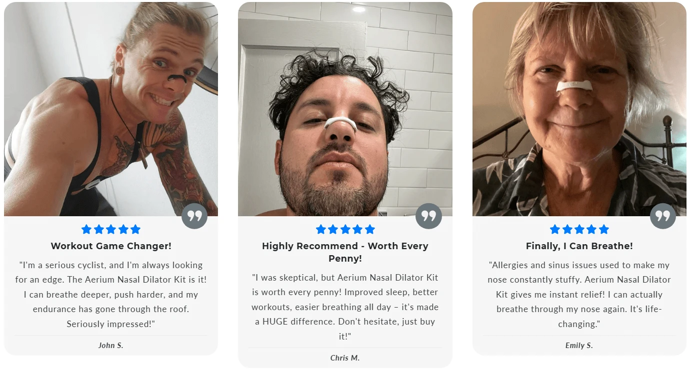 Aerium Nasal Dilator Kit