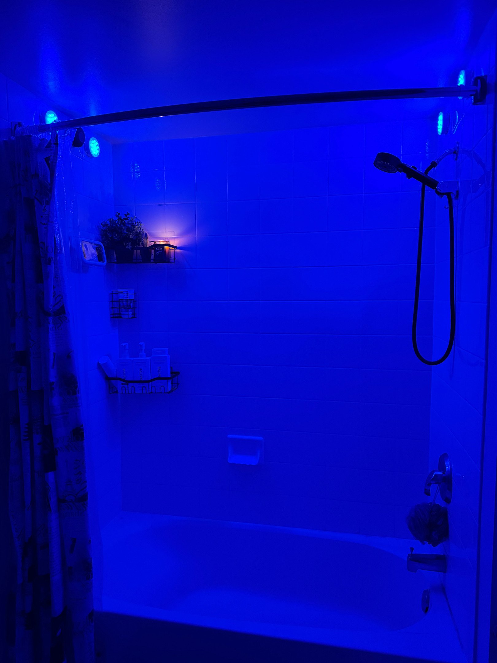 Led Waterproof Shower Light